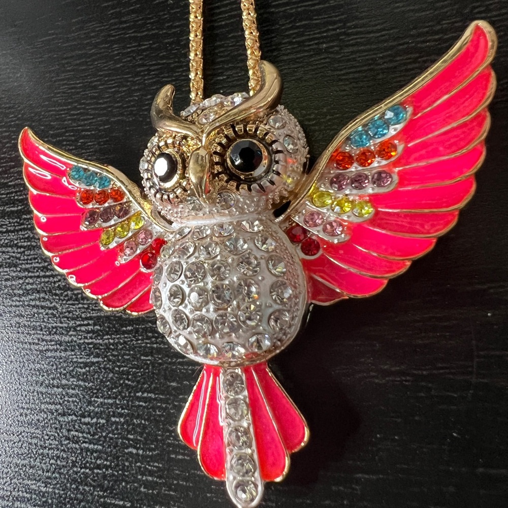 🦉NWT! Neon Pink Owl - Picture 6 of 10
